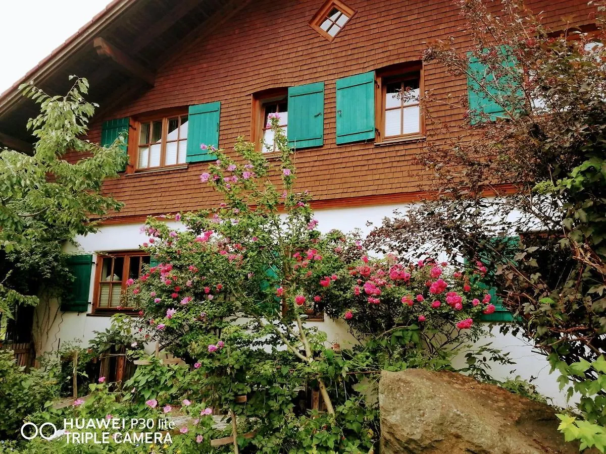Alpenstyle Ferienwohnung Mit Suedbalkon In Geisteier'S Hues Bad Oberdorf 0*,